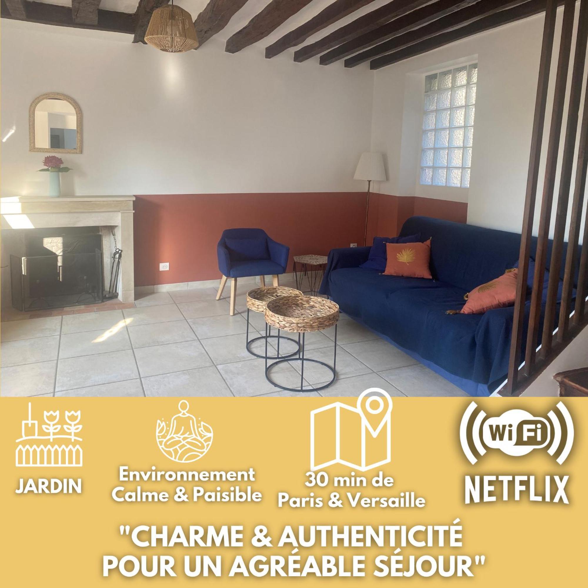 Chez Myriam Villa Orgeval  Dış mekan fotoğraf