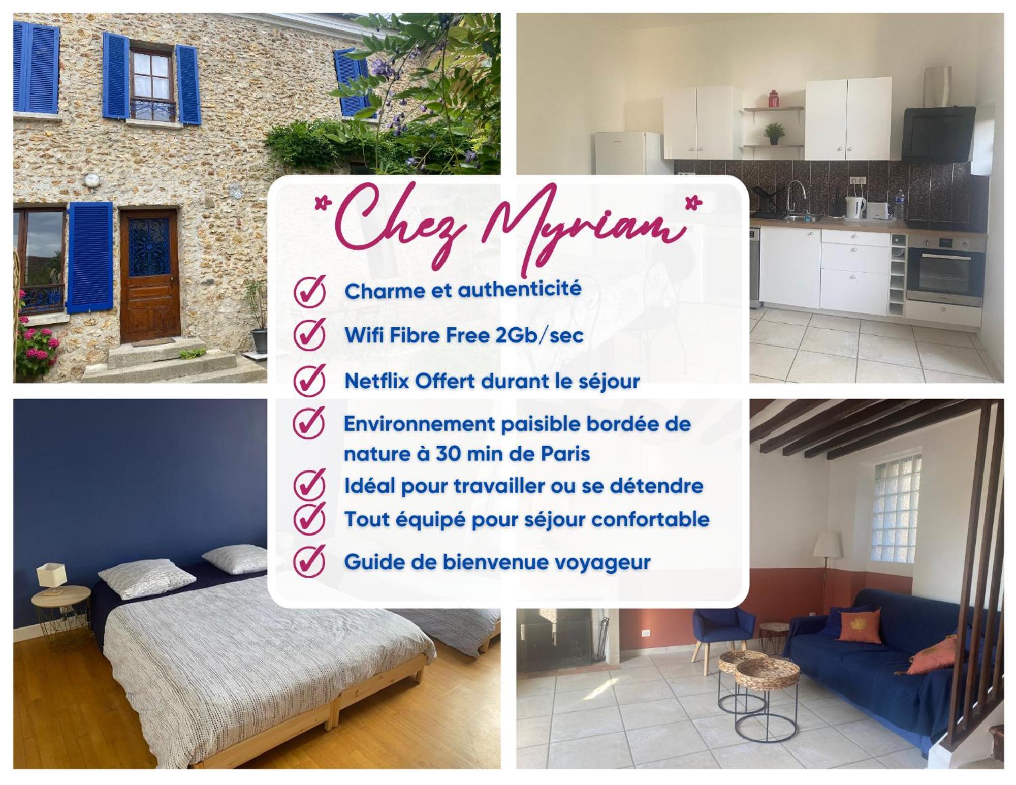 Chez Myriam Villa Orgeval  Dış mekan fotoğraf
